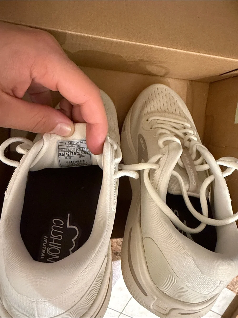 Brooks cushioned daily